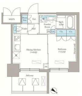 埼玉県さいたま市南区南本町1【マンション】の間取り