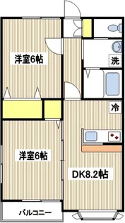 プランドール【2階】の間取り