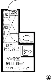 ハウスポート北池袋【2階】の間取り