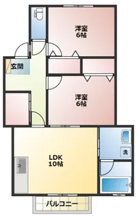 アマービレ【2階】の間取り