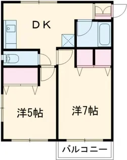 グリーンパレス大森【1階】の間取り