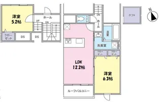 TIERRA【2階】の間取り