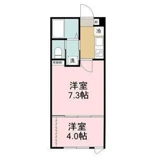 ジャスティス【2階】の間取り