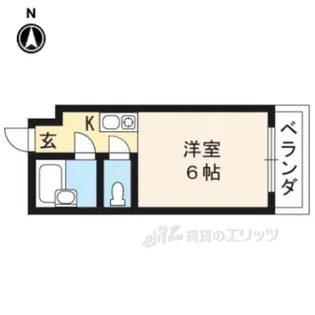 モンブランスギエ【2階】の間取り