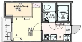 KEIAI RESIDENCE 馬橋【2階】の間取り