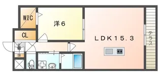 THE ZION【1階】の間取り