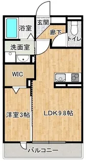 西津田sign【2階】の間取り