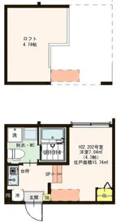 Terrace ”TAKA”【1階】の間取り