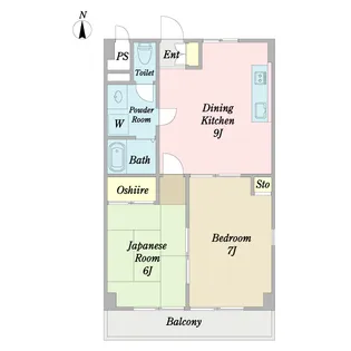 オータムヒルズ【2階】の間取り