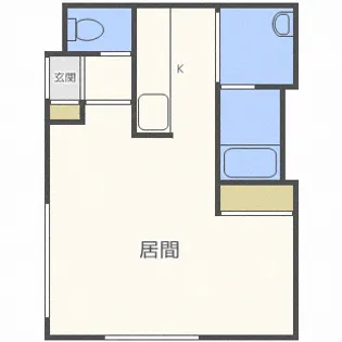 カーサ清田【1階】の間取り