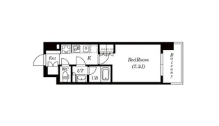 プラチナレジデンス【12階】の間取り