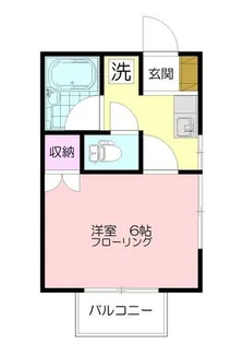 ゴールデンハイツII【1階】の間取り