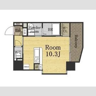 OAK彌榮 夕陽ヶ丘【1階】の間取り
