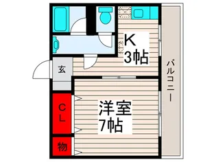馬場ビル【3階】の間取り