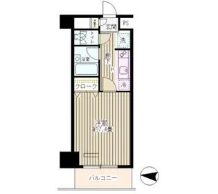 グラン・パァレ1【2階】の間取り