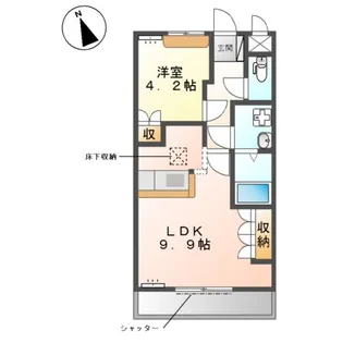 WAM【1階】の間取り