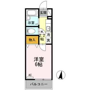 セジュール【1階】の間取り