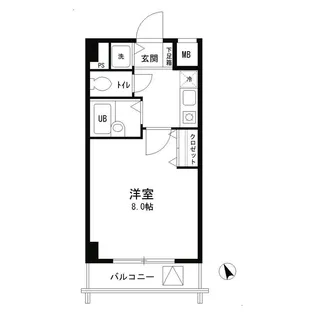 グランパアレIII【2階】の間取り