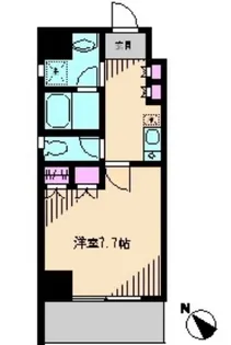 グリーンリーフ オオツカ【6階】の間取り