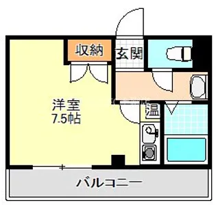 北斗Fビル【4階】の間取り