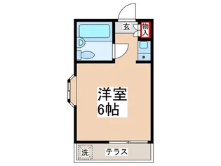 ラヴニール東武練馬【1階】の間取り