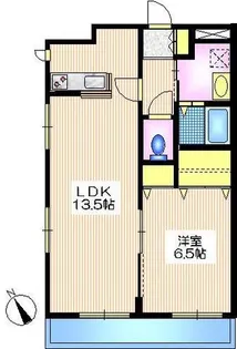 メゾン ル ヴェール【2階】の間取り