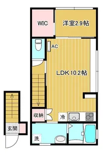 avenir【2階】の間取り