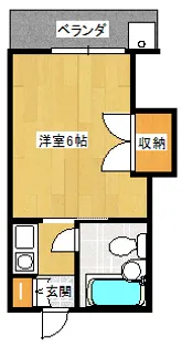 メゾンドM【1階】の間取り