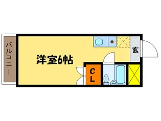 レジデンス野上【2階】の間取り