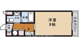 ディアーオークラ【2階】の間取り