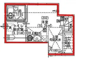 アーバンヒルズ久我山【2階】の間取り