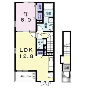 サニーシャトウ S【2階】の間取り