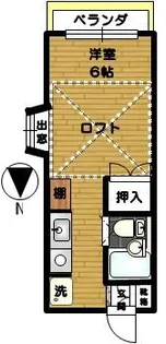 メゾン大誠【2階】の間取り