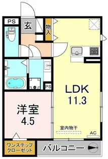 スペランサ【2階】の間取り