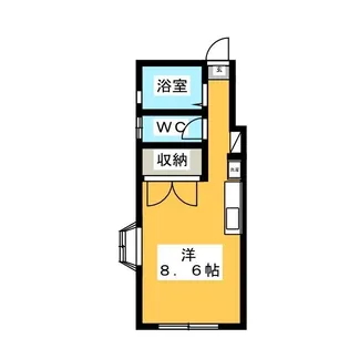 コーポひろ【1階】の間取り