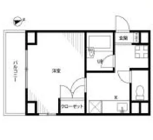 プレール渋谷壱番館【4階】の間取り