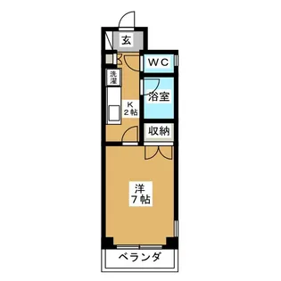 N・K・Aビル【5階】の間取り
