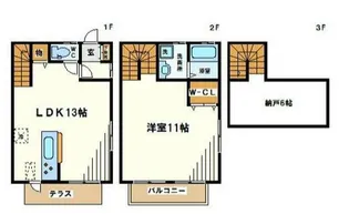 ガーデンハウスSKIIの間取り