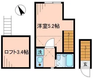 ブルー・パンサー【2階】の間取り