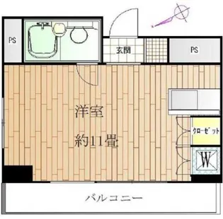 ハッピー本郷【5階】の間取り