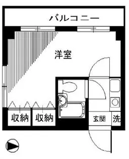 豊徳ビル【4階】の間取り