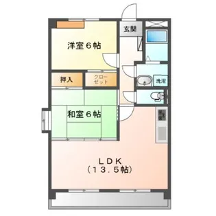ジュエルタウン【1階】の間取り