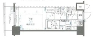 ZOOM横濱EAST【7階】の間取り