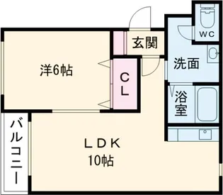 ハイツ310糸井【1階】の間取り