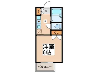 イ-ストプレイス【2階】の間取り