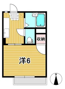 コートエスポワール【1階】の間取り