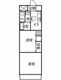 ASOKA・ビル【4階】の間取り