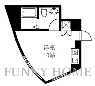 コルティーレ世田谷【3階】の間取り
