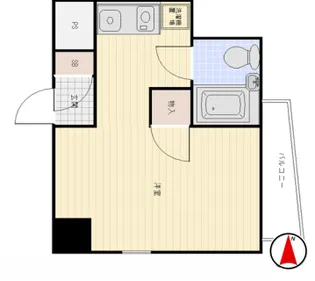 サンウィスタリア【2階】の間取り