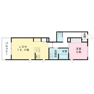 La mer de Daishi【4階】の間取り